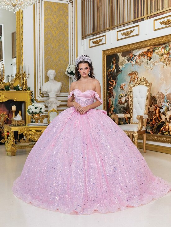 Dancing Queen Dresses & Skirts - NEW PINK Evening Gown Floor Length Formal Elegant Stunning 1984